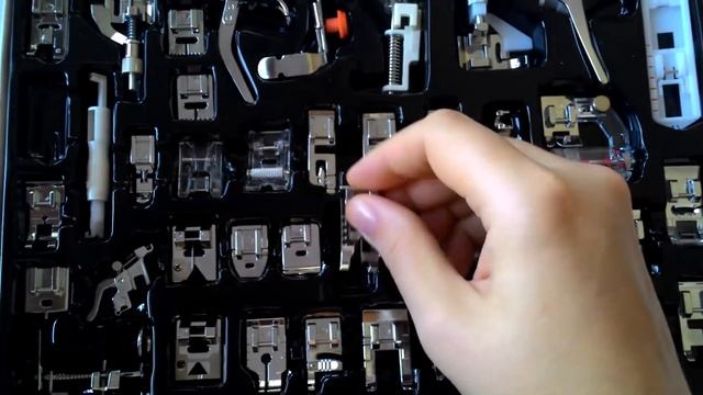 Лапки для швейной машинки. 52 штуки. Посылка с Алиэкспресс. смотреть онлайн
