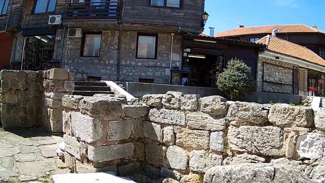 ГОРОД НЕСЕБР БОЛГАРИЯ.Античный храм в Старом городе смотреть онлайн