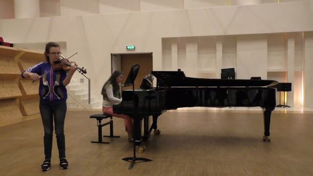 Achron - Hebrew Melody Violin Marianne Boer Piano смотреть онлайн