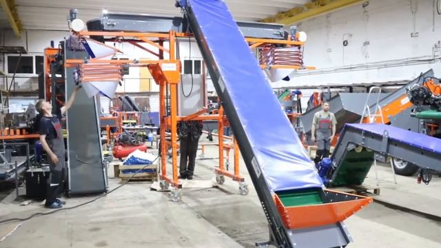 Наполнитель контейнеров и биг-бегов (видео) смотреть онлайн