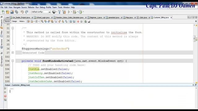 How to Create a Customer Billing System in Java NetBeans - Part 2 of 3 смотреть онлайн
