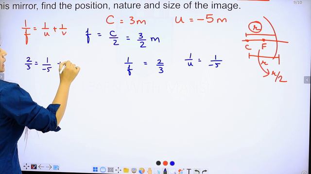 Example 9.1 | Chapter 9 | Light Reflection and Refraction | Class 10 Science | NCERT смотреть онлайн