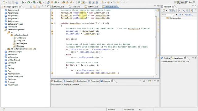 Java Generics Example смотреть онлайн