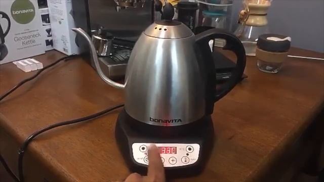 فتح علبة ومراجعة غلاية البونافيتا الذكية Bonavita Kettle смотреть онлайн