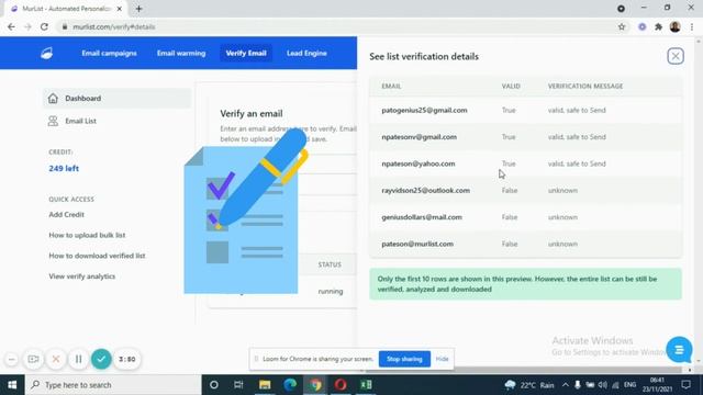 Email Validate - Special MurList Fast & Accurate Email Verification Tool смотреть онлайн