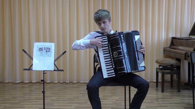 Литвинов Никита, аккордеон, 15 лет, Детская музыкальная школа №5, г. Оренбург смотреть онлайн