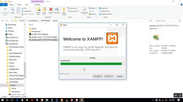 How to Install XAMPP Server on Windows 10|8|7 | PHP | Xampp Server смотреть онлайн
