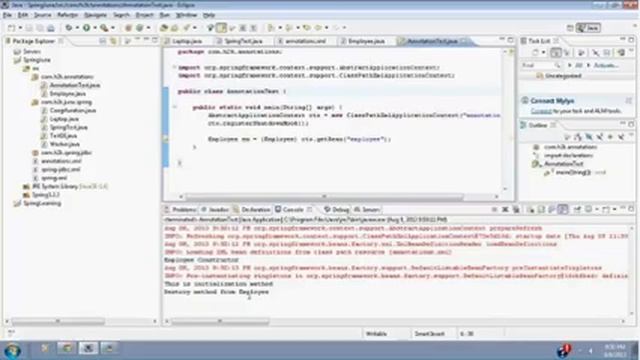 Spring Context | J2EE Online training | Java online training | best online training frame work H2K смотреть онлайн