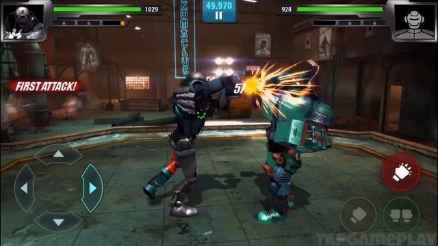 Real Steel Robot Boxing Champions - Gameplay Walkthrough Part 1 - Region 1 (iOS, Android) смотреть онлайн