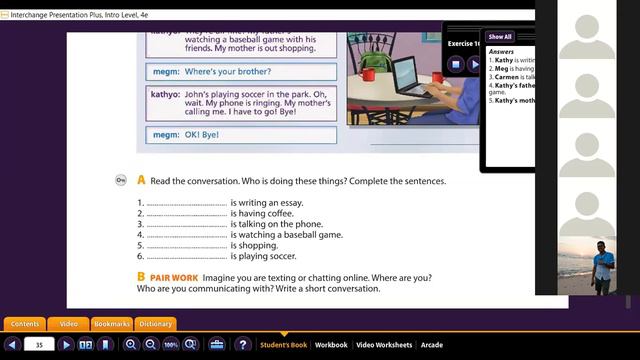 Ingles Corporativo- Review verb to be and present continuous смотреть онлайн