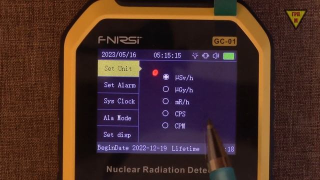 Обзор и испытания дозиметра-радиометра Фнирси Джей Си 01 / Fnirsi GC-01.
