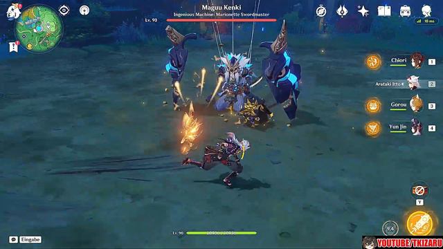 4.5 Chiori / Itto Banner Bossrush | Genshin Impact смотреть онлайн