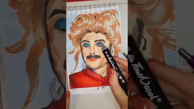 Татьяна Восьмиглазова. Портрет Танюшки маркерами. Внутри Лапенко смотреть онлайн