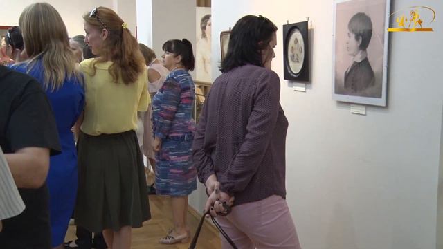 Русский акварельный портрет ХIХ века из собрания Московского музея-усадьбы Останкино смотреть онлайн