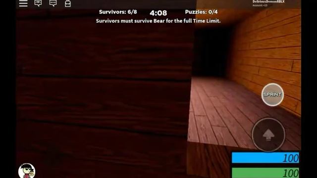 The Bear was right behind me... (Roblox Bear horror gameplay!) смотреть онлайн