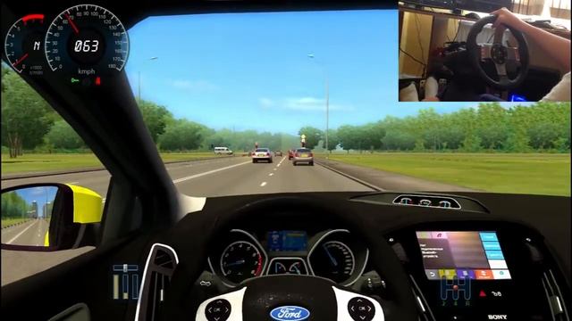 Phoenix Plays City Car Driving 'Ford Focus 3' #9 смотреть онлайн