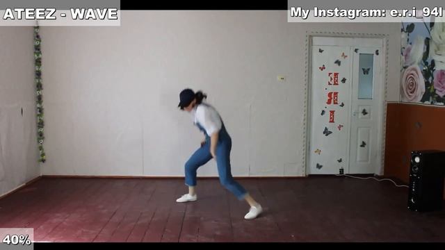 ATEEZ - "WAVE" full dance tutorial by E.R.I /Разбор хореографии (mirrored|зеркальное) смотреть онлайн