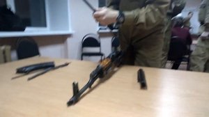 Сборка-разборка АК-74 на скорость!