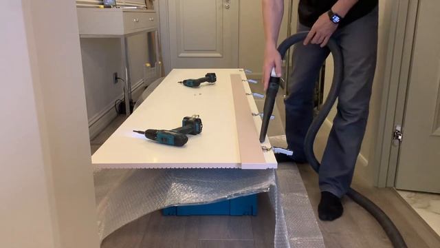 Установка мебельной петли