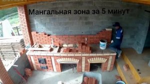 ?Мангальная зона за 5 минут!!!