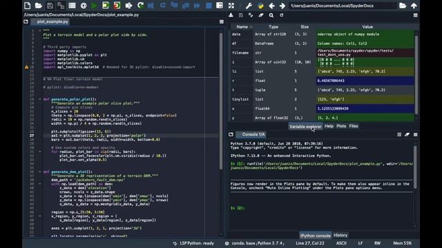 First steps with Spyder - Part 1: Getting Started смотреть онлайн