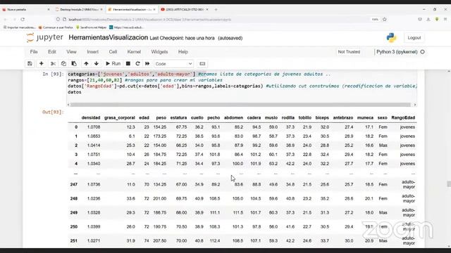 Visualización de datos en python y R. 3/6 смотреть онлайн