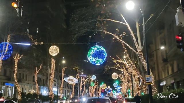 Tbilisi New Year 2023. Georgia. საახალწლო თბილისი 2023.Новогодний - праздничный Тбилиси 2023.