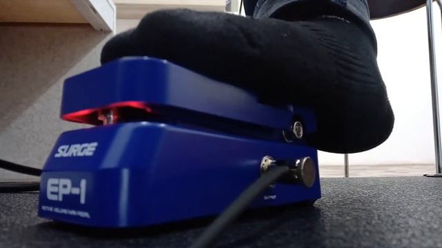 Valeton Mini Wah Surge EP 1 Demo With Fender Telecaster American Standard 1988