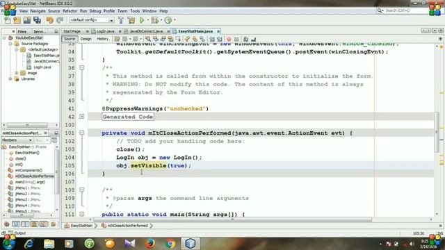 Java - 22. How to make close menuItem functional смотреть онлайн