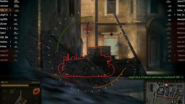 World Of Tanks МАСТЕР Renault FT смотреть онлайн