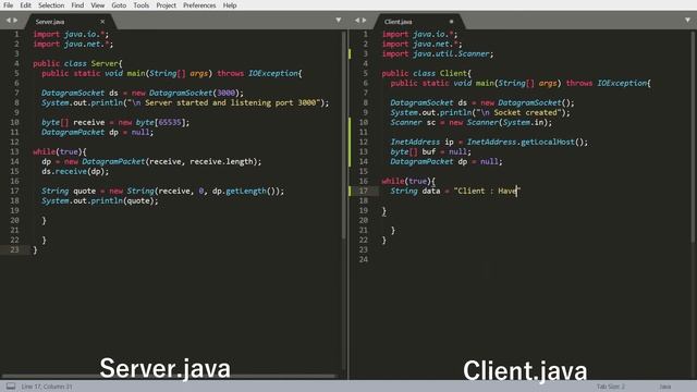 Socket Programming in Java | Client-Server Architecture | DCS Lab Ass-1 B Program | Easy Explanatio смотреть онлайн