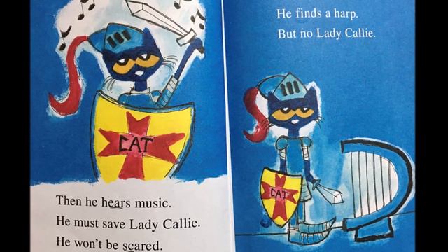 PETE THE CAT: SIR PETE THE BRAVE By: James Dean Read Aloud with Victoria/ MY FIRST READING/ICANREAD смотреть онлайн