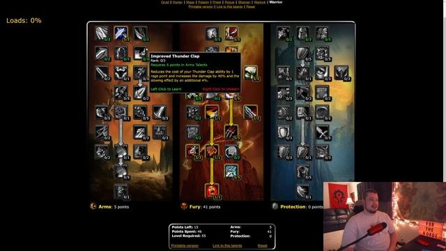 Fury/Fury-Prot Warrior Talent Builds (TBC CLASSIC) смотреть онлайн