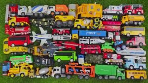 Menemukan Mainan Mobil Mobilan Tayo, Kereta Thomas, Truk Tangki, Mobil Polisi, Truk Molen 297