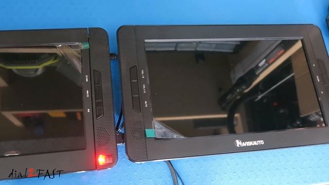 Portable Dual 10" Monitor DVD Player Car Headrest Install смотреть онлайн