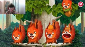 Pepi Tree Lite В гостях у ЖИВОТНЫХ и НАСЕКОМЫХ - Детская игра Лесные животные