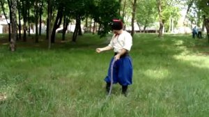 Видео урок, владение кнутом арапником № 1