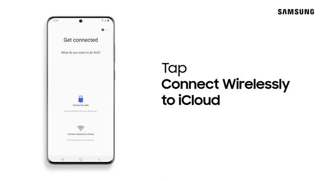 Smart Switch From IPhone To Galaxy With ICloud | Samsung US