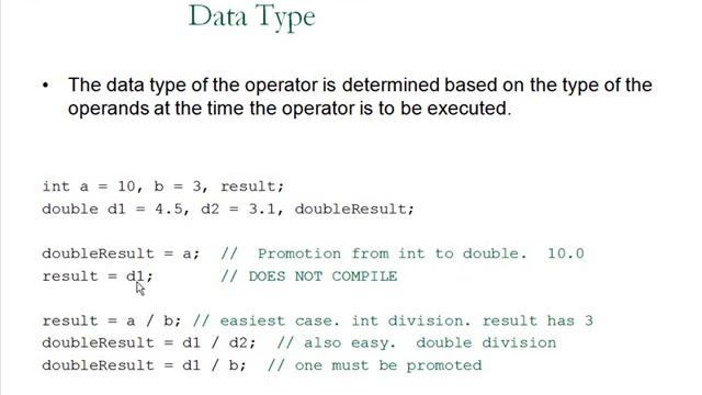 Java 03 More Data Types смотреть онлайн