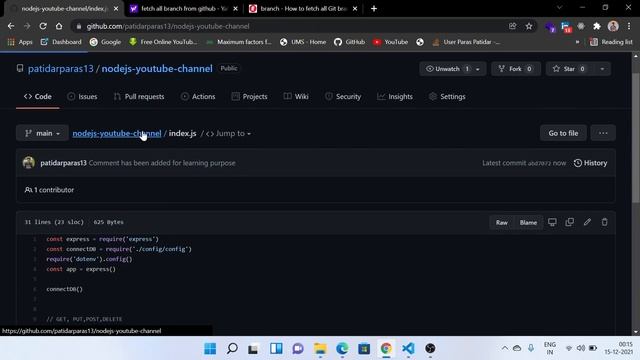 Pull Changes From Github | VSCode | PART - 5 смотреть онлайн