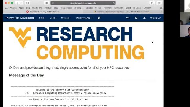 Open OnDemand and Interactive Computing Workshop смотреть онлайн