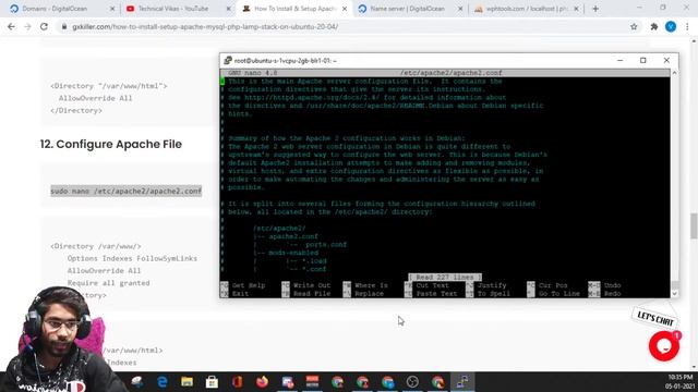 DigitalOcean How to Install Apache, PHP, MYSQL, phpMyAdmin #4 Hindi смотреть онлайн