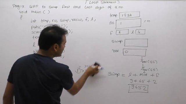 c program to swap first and last digit of number| swap first and last digit of a number in c|Part51 смотреть онлайн