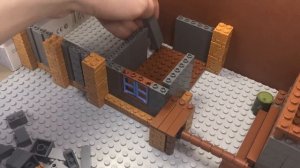 Блокпост ВОЕННЫХ - Самоделка сталкер!! (12 серия самоделок) / Military checkpoint LEGO!