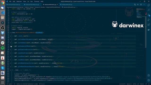 2.3) Markov AR Switching Models | Regime Shift Modeling | Quantitative Alpha R&D for Traders смотреть онлайн