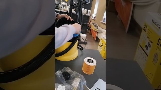 Как из пылесоса Karcher wd 2 сделать моющий пылесос смотреть онлайн
