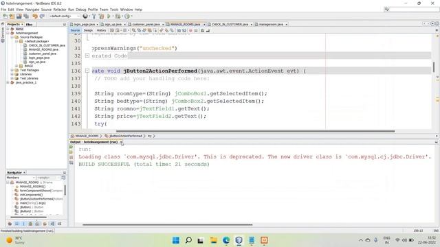 Core Java project part 6 By BTPS | Hotel Management System смотреть онлайн