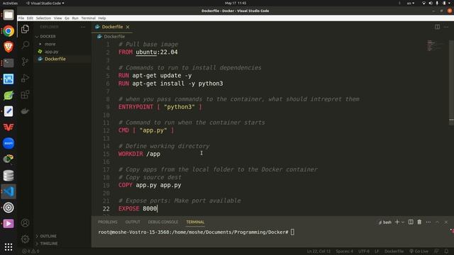 4 Building And Running Docker Image смотреть онлайн