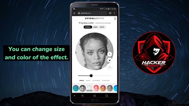 Spiral Betty Wallpaper Tutorial - Spiral Photo TikTok Trend (iOS & Android) смотреть онлайн