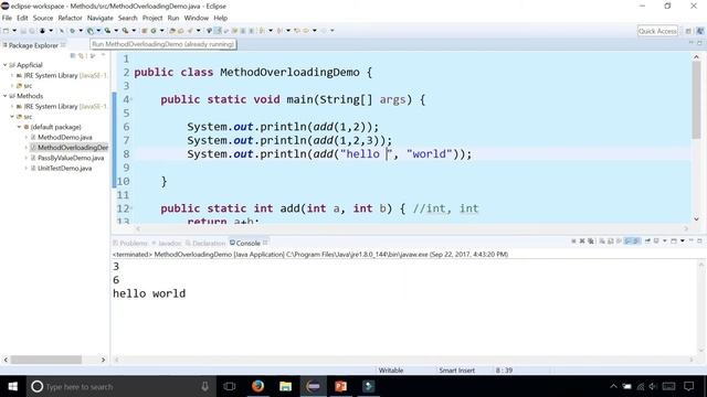 Java Method Overloading Example - How to Overload Methods - Appficial смотреть онлайн